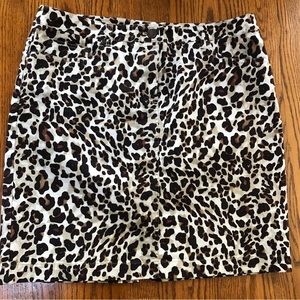 JONES NEW YORK Skirt - LEOPARD Print   Size 10